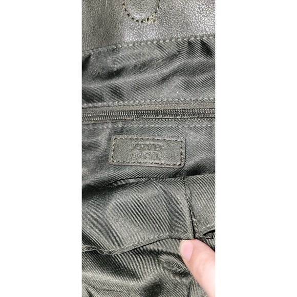 Frye Nora Knotted Hobo Shoulder Tote Bag Green - Picture 3 of 4